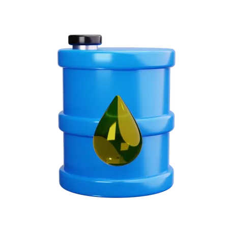 Fuel Barrel  3D Icon