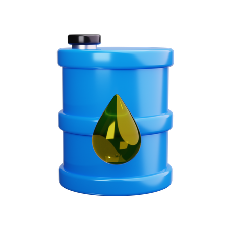 Fuel Barrel  3D Icon