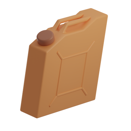 Fuel Can  3D Illustration