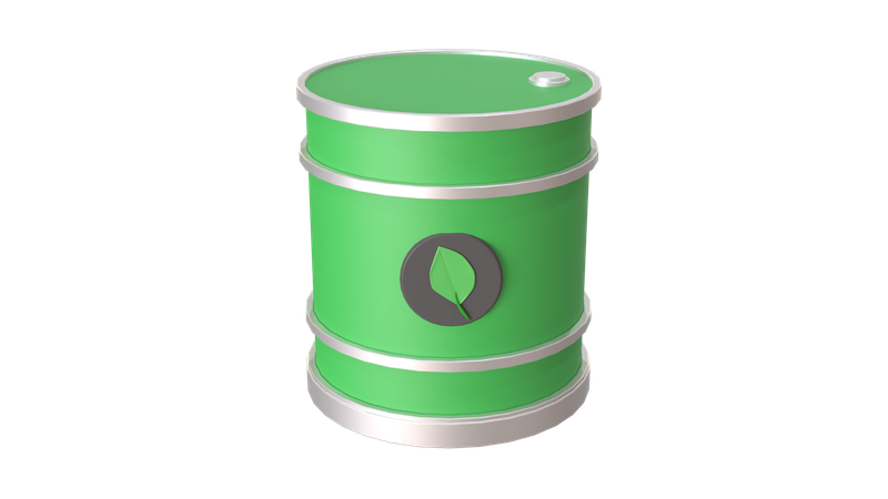 Fuel Drum  3D Icon