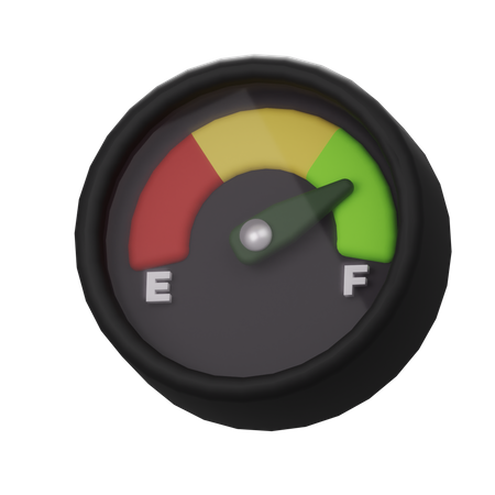 Fuel Gauge  3D Icon