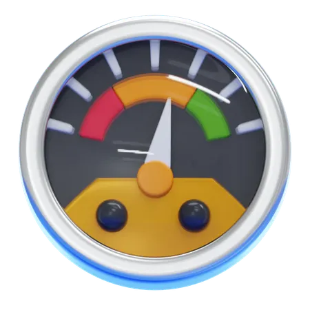 FUEL GAUGE  3D Icon