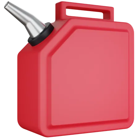 3 D Icon Illustration Fuel Jerry Can 3D Icon