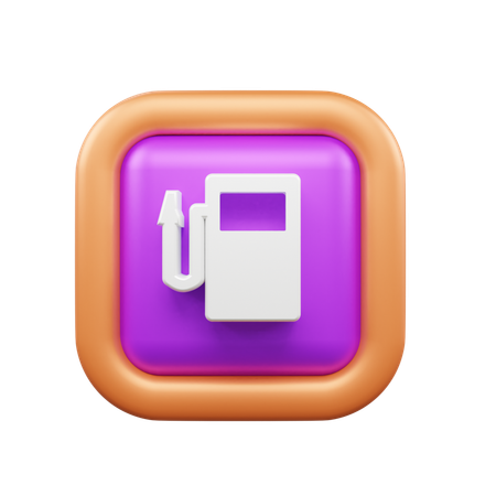 Fuel Pump  3D Icon