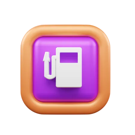 Fuel Pump  3D Icon