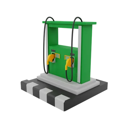 Fuel Pump  3D Illustration