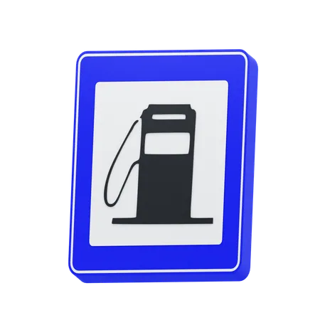 Fuel Refill  3D Icon