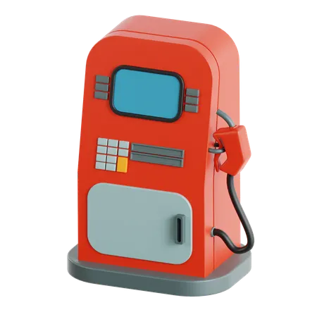 Fuel Station  3D Icon
