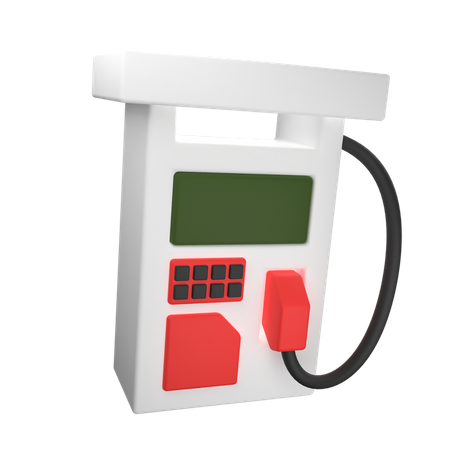 Fuel Station  3D Icon