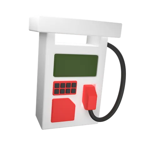 Fuel Station  3D Icon