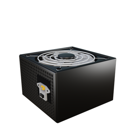 Fuente de alimentación  3D Icon
