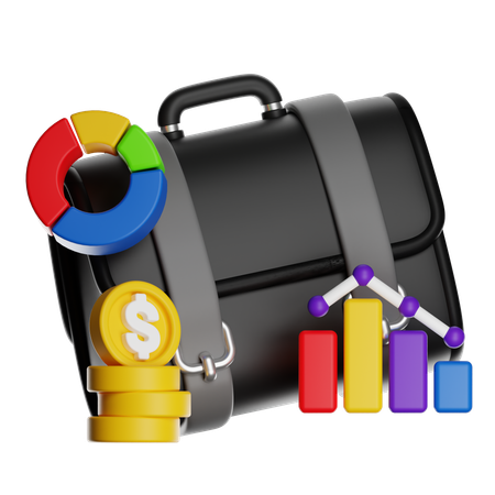Fuente de ingresos  3D Icon