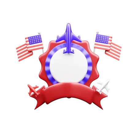 Fuerza aérea de estados unidos  3D Icon