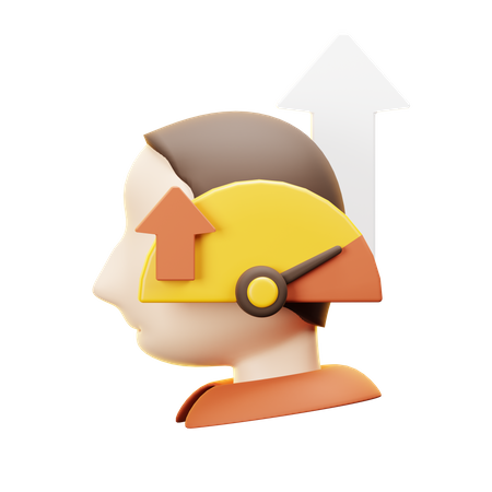 Führungsleistung  3D Icon