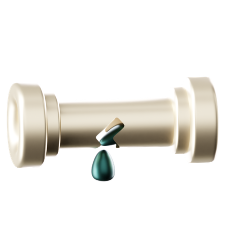 Fuite de plomberie  3D Icon