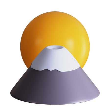 Fuji 3D Icon