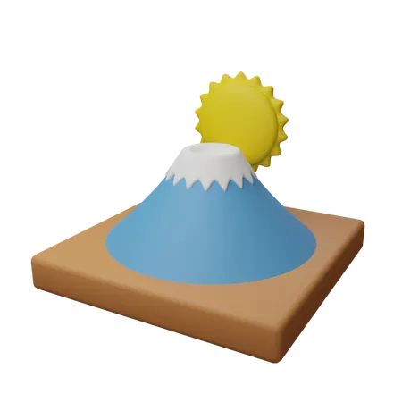 Fuji  3D Icon