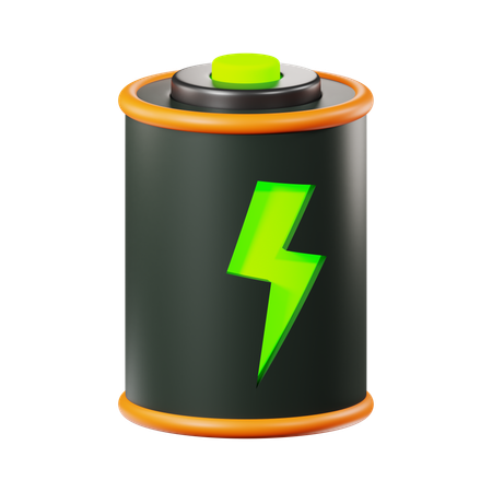 Full Battery  3D Icon