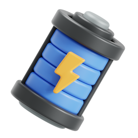 Full Battery  3D Icon