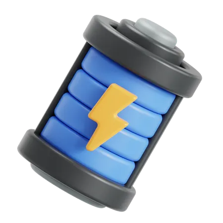 Full Battery  3D Icon