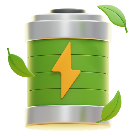 Full Battery  3D Icon