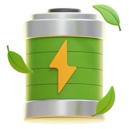 Full Battery  3D Icon