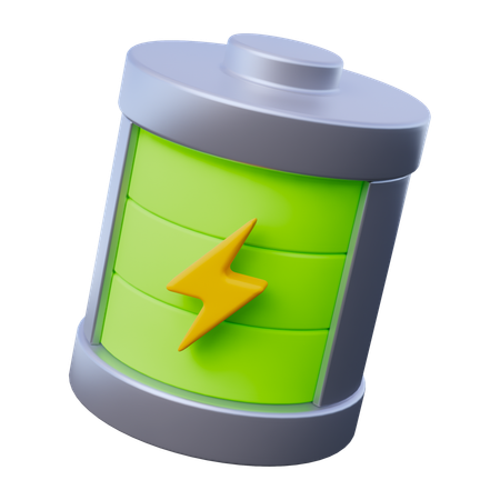 Full Battery  3D Icon