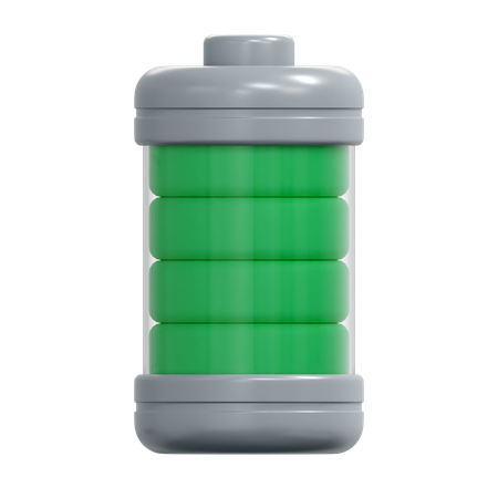 Full Battery  3D Icon