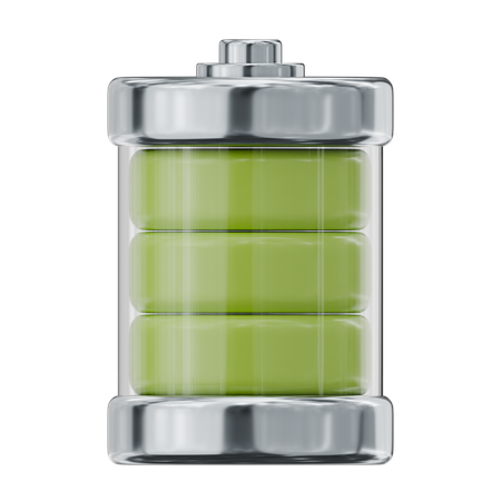 Full Battery  3D Icon