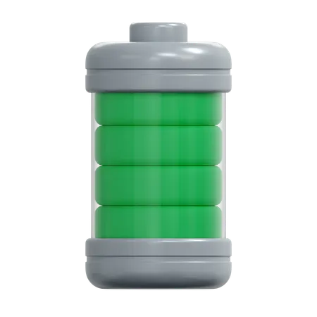 Full Battery  3D Icon