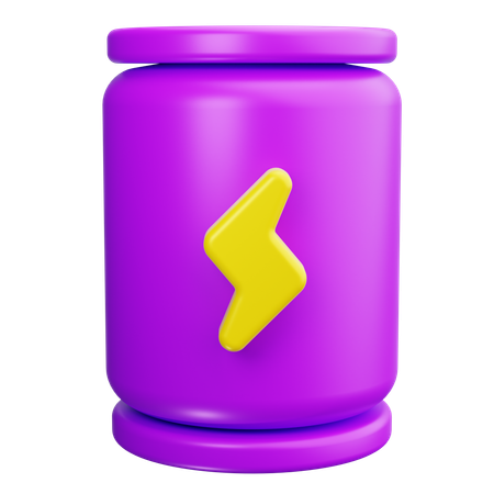 Full Battery  3D Icon