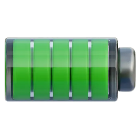 Full Battery  3D Icon