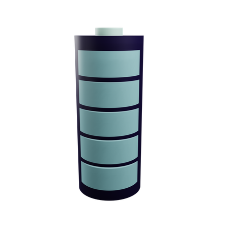 Full Battery  3D Icon