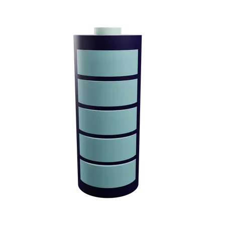 Full Battery  3D Icon