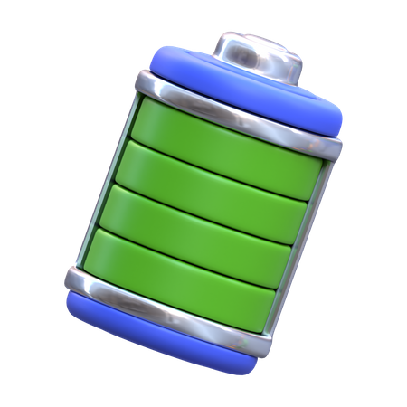 Full Battery  3D Icon