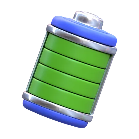 Full Battery  3D Icon