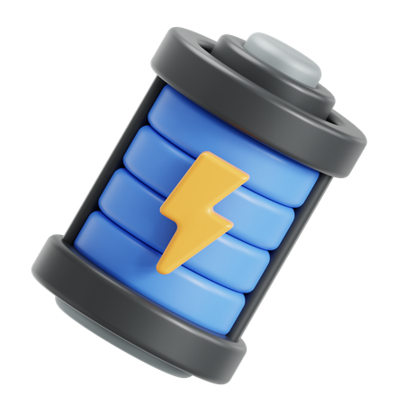 Full Battery  3D Icon