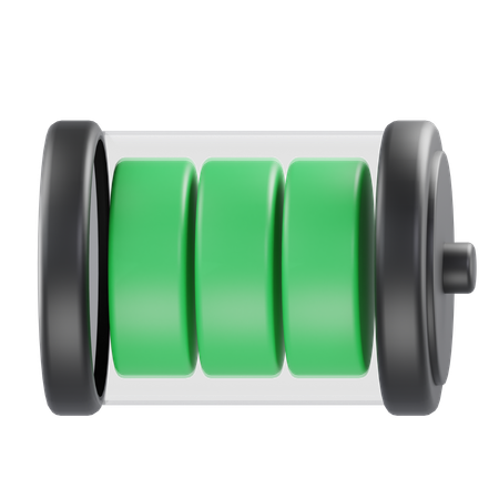 Full Battery  3D Icon