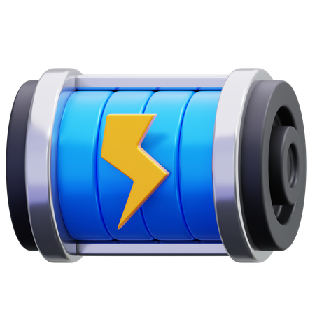 Full Battery  3D Icon