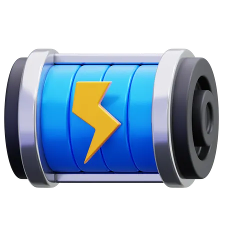 Full Battery  3D Icon