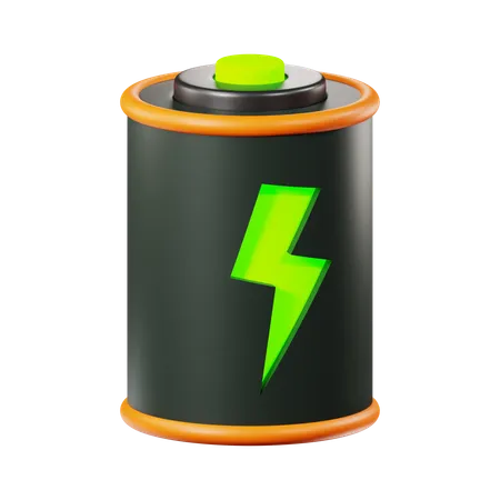 Full Battery  3D Icon