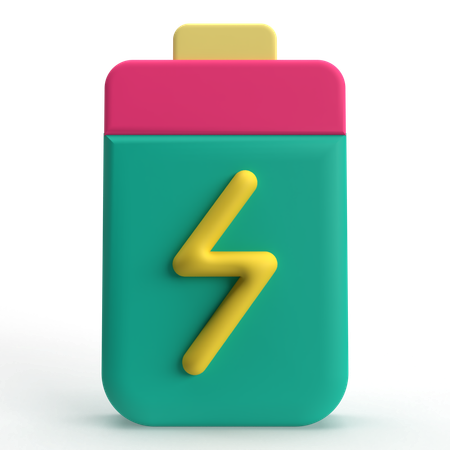 Full Battery  3D Icon