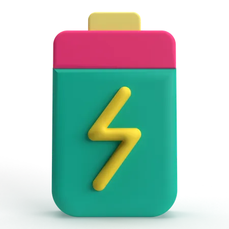 Full Battery  3D Icon