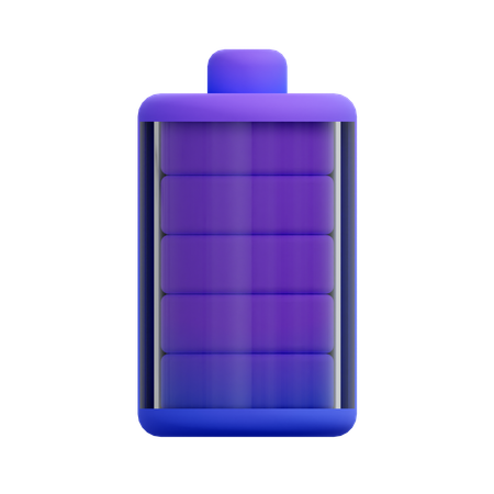 Full Battery  3D Icon