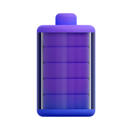 Full Battery  3D Icon