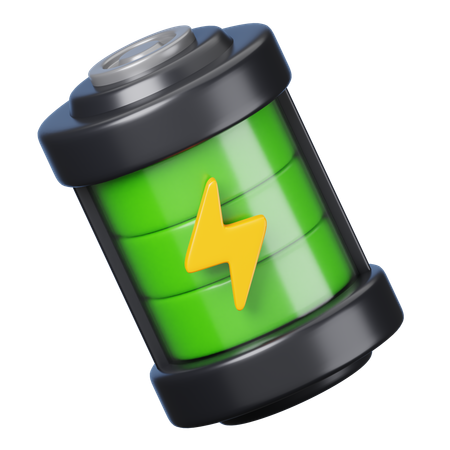 Full Battery  3D Icon