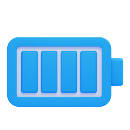 Full Battery  3D Icon