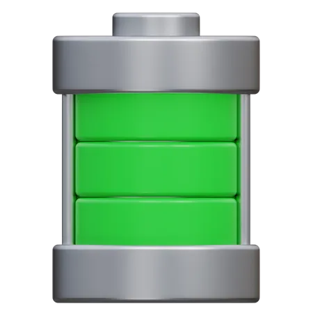 Full Battery  3D Icon