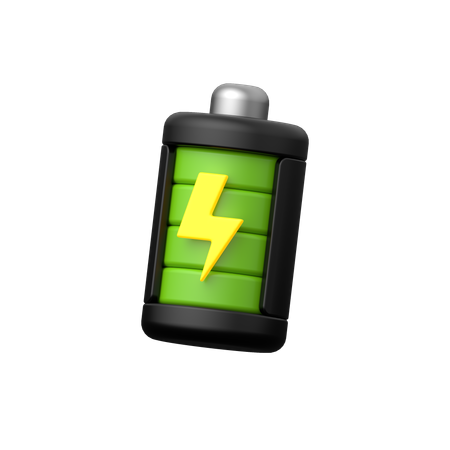 Full Battery  3D Icon