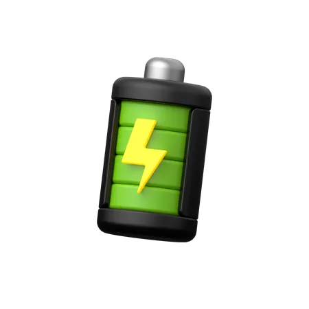 Full Battery  3D Icon